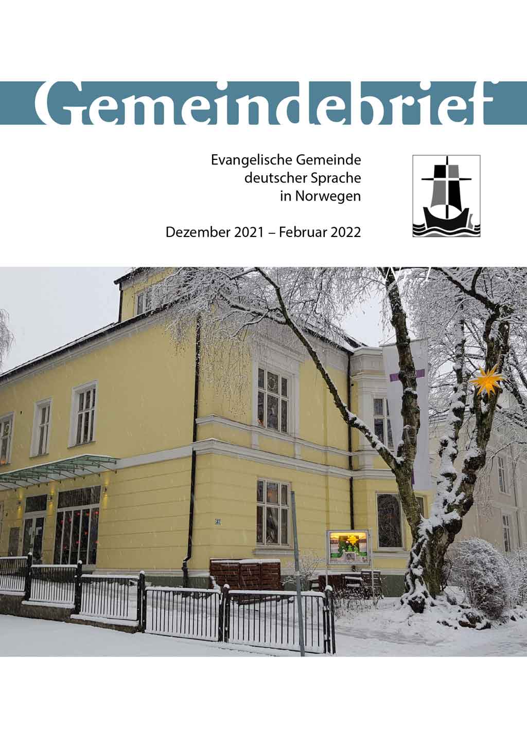 Gemeindebrief in Norwegen Dezember–Februar 2021/2022, Titel