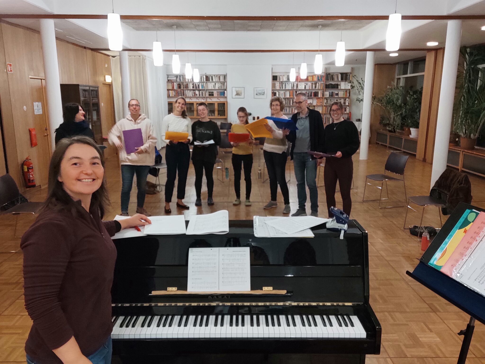 Chor im Saal 09-2021