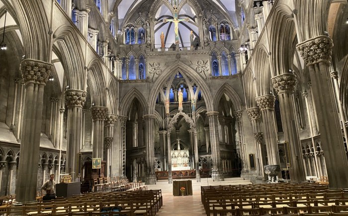 Hauptschiff Nidarosdom Tronheim